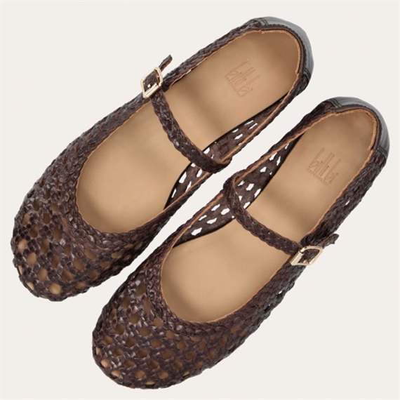 Billi Bi A9590 Ballerina, Mørkebrun